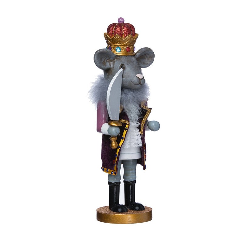Hollywood Nutcrackers Kurt Adler Hollywood Mouse King Nutcracker, 12-Inch - Image 1